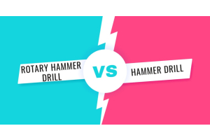 Rotary Hammer vs. Hammer Drill