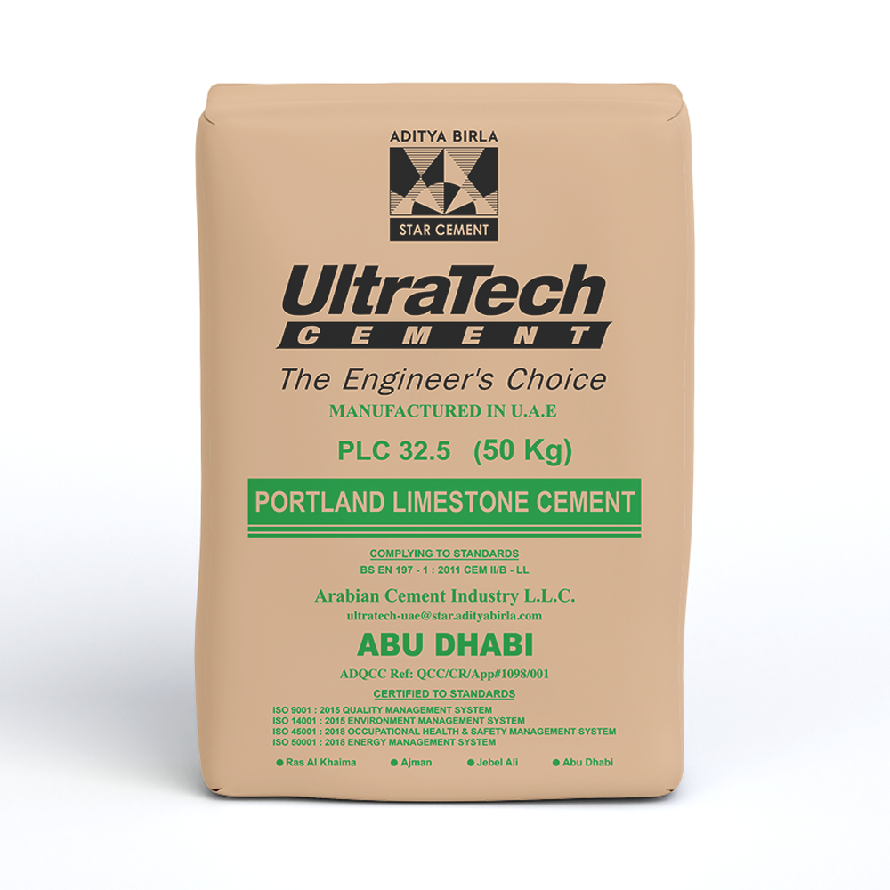 UltraTech PLC Portland Limestone Cement 50Kg