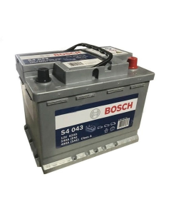 Buy بطارية بدء التشغيل من (Bosch) استطاعة تدوير (540A) و بأمبير ساعي (62AH) قياس (12V) موديل (DIN S4- BSB0092S40430) at Best Price in UAE