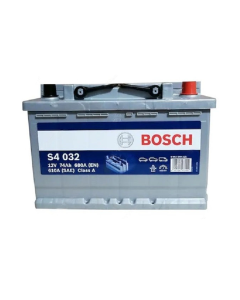 Buy بطارية بدء التشغيل من (Bosch) استطاعة تدوير (680A) و بأمبير ساعي (74AH) قياس (12V) موديل (DIN S4- BSB0092S40320) at Best Price in UAE