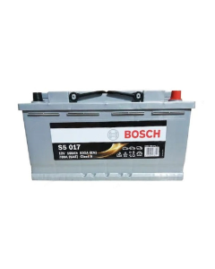 Buy بطارية بدء التشغيل من (Bosch) استطاعة تدوير (830A) و بأمبير ساعي (100AH) قياس (12V) موديل (DIN S5- BSB0092S50170) at Best Price in UAE