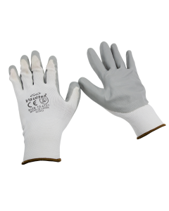 Buy Vaultex Latex Coated Hand Gloves - Grey (Per Dozen) at Best Price in UAE
