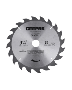 Buy Geepas Professional Circular Saw Blade - 235mm X 30mm Bore at Best Price in UAE