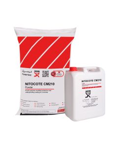 Buy طلاء الأساس فوسروك نيتوكوت (CM210) وزن السائل (5Kg) مع بودرة وزن (18Kg) باللون الرمادي at Best Price in UAE