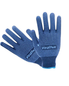 Buy Vaultex VS91 Dotted Gloves, Blue at Best Price in UAE