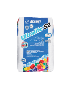 Buy اللاصق الأسمنتي الأبيض ألترا لايت (S2) وزن (15Kg) at Best Price in UAE