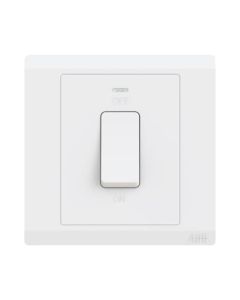 Buy ABB 1 Gang 1 Way 20Amp Double Pole Switch with Neon light, INORA BL111S, White at Best Price in UAE