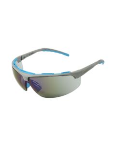 Buy Empiral Maxima UV Protected Safety Googles, Blue Mirror, Grey/Blue Frame, 10Pieces/pack at Best Price in UAE