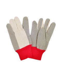 Buy قفازات أميريزا (Ameriza) القطنية المحبوكة و المنقطة (PVC) وزن (14oz) باللون (Red/White) at Best Price in UAE