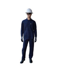 Buy Gladious 65/35 Polycotton Pant & Shirt, 155gsm, Navy Blue at Best Price in UAE