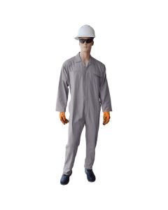 Buy Ameriza Best 100% Premium Cotton Coverall, 210GSM, Grey at Best Price in UAE