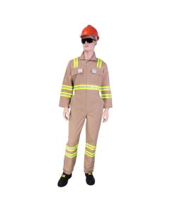 Buy Empiral Safeguard C Fire Retardant Coverall, 320gsm, Khaki at Best Price in UAE