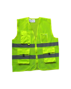 Buy 2XL Safety Jacket Net, Green at Best Price in UAE