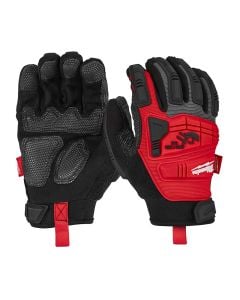 Buy Milwaukee 4932471909 Impact Demolition Gloves, L, Black/Red at Best Price in UAE