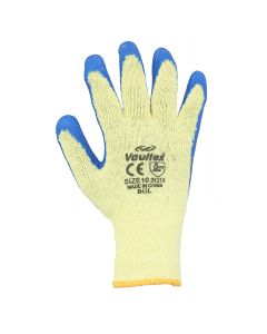 Buy Vaultex BGL Latex Coated Gloves Blue & Yellow, 12 Pair/Pack at Best Price in UAE