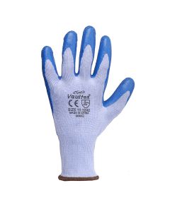 Buy Vaultex MWC Latex Coated Gloves Blue Size XL, 12 Pair/Pack at Best Price in UAE