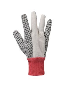 Buy Vaultex VDC PVC Dotted gloves White/Red, 789gm/Pack 12 Pairs/Pack at Best Price in UAE