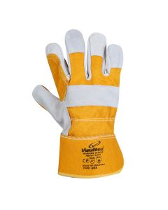 Buy Vaultex NES Double Palm leather Yellow & Grey, 12Pair/Pack at Best Price in UAE