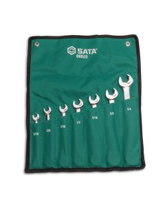 Buy مجموعة مفاتيح ربط مزدوجة ساتا من النوع (SAE) مكونة من (7) قطع موديل (ST08020) at Best Price in UAE