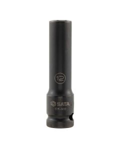 Buy مقبس سداسي صدمي عميق قليل السماكة من ساتا (1/2'') قياس (14mm) موديل (SC34407T) at Best Price in UAE