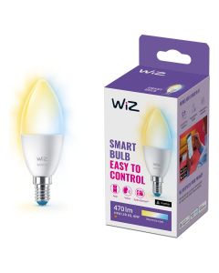 Buy WiZ Smart Wi-Fi & BLE LED Bulb C37 E14 40W 927-6500K Tunable White – 1 Pack at Best Price in UAE