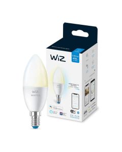 Buy WiZ Smart Wi-Fi & BLE LED Bulb C35 E14 40W 927-6500K Clear Filament – 1 Pack at Best Price in UAE