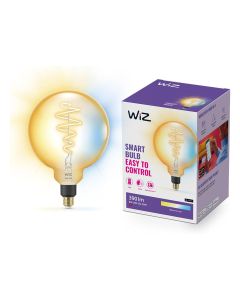 Buy WiZ Smart Wi-Fi & BLE LED Bulb G200 E27 25W 920-5000K Amber – 2 Pack at Best Price in UAE