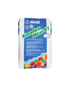 Buy لاصق إسمنتي ماكسي ( Keraflex S1 ) ممتاز الأداء من ( MAPEI ) مرن  قابل للتشكيل وزن (25Kg) at Best Price in UAE