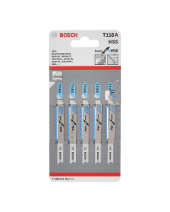 Buy شفرة القص المعدنية الترددية (Bosch) نوع (T118A) تباع (علبة من 5 قطع) at Best Price in UAE