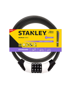 Buy القفل السلكي الخاص بالدراجات من (Stanley) قياس (10x1800) at Best Price in UAE