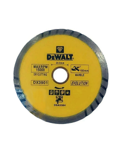 Buy شفرات قص مطورة هجينة مقصوصة بالليزر (DX3901) من (Dewalt) بقطر (100mm) و بحجم فتحة تثبيت (20mm) لقص الرخام و الجرانيت at Best Price in UAE