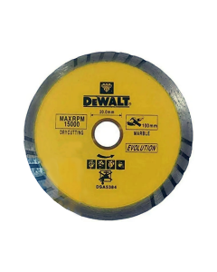 Buy شفرات قص مطورة هجينة مقصوصة بالليزر (DX3921) من (Dewalt) بقطر (115mm) و بحجم فتحة تثبيت (22.2 mm) لقص الرخام و الجرانيت at Best Price in UAE