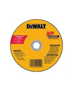 Buy قرص القص المعدني (DWA4520IA-AE) من (Dewalt) قطر (100mm) و بسماكة (2.8mm) و حجم تثبيت (15.9mm) بمركز مدمج من النوع (T27) at Best Price in UAE