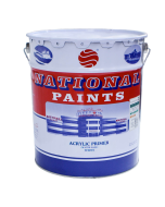 Buy National Paints এক্রাইলিক প্রাইমার 18L সাদা at Best Price in UAE