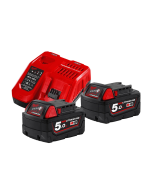 Buy Milwaukee M18 ব্যাটারি এবং চার্জার কিট, M18NRG-502, 5.0Ah at Best Price in UAE