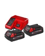 Buy Milwaukee M18NRG-202 18V 2Ah X 2 Battery and Charger Kit at Best Price in UAE