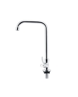 Buy Geepas GSW61017 Single Lever Pillar Stainless Steel Kitchen Mixer Tap at Best Price in UAE