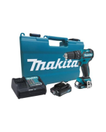 Buy المثقاب المطرقي اللاسلكي من ماكيتا (Makita) قياس (10MM) موديل (HP332DWAE) at Best Price in UAE