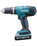 Buy مثقاب و مفك مطرقي لاسلكي من ماكيتا (Makita) قياس (13MM) موديل (HP457DZ) at Best Price in UAE