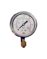 Buy 1/4" SS Pressure Gauge with Certificate at Best Price in UAE