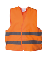 Buy Orange Fabric Safety Jacket at Best Price in UAE