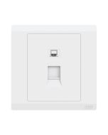 Buy ABB 1 Gang Data Outlet RJ45 Plate only, Inora BL331, White at Best Price in UAE