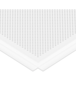 Buy Saint Gobain Gyproc Perforated Dot 18 Lay-In E15 Metal Tile - 600X600X0.6mm at Best Price in UAE