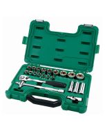 Buy SATA GL09005 23-Piece 1/2" Drive 6 Point Metric Socket Set at Best Price in UAE