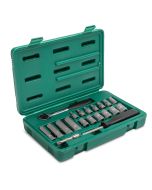 Buy SATA GL09522 20-Piece 1/4" Drive 6 Point Metric Socket Set at Best Price in UAE