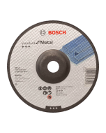 Buy قرص الجلخ المعدني بوش (bosch) الخاص بالجلاخات الزاوية الكبيرة و المزود بصامولة قفل قياس (180mm) موديل (2608603183) at Best Price in UAE