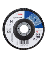 Buy Bosch X433 2608601709 115mm, 80 Grit Standard For Metal Flap Disc at Best Price in UAE