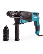 Buy Makita HR2630T ইলেকক্ট্রিক কম্বি হামার ড্রিল  800W 26mm at Best Price in UAE