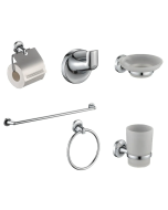 Buy Milano Sally 140400500813 Bathroom Accessories Set - 6Pcs at Best Price in UAE