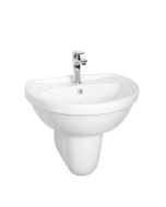 Buy Milano 140500200163 Ceramic Wall Hung Wash Basin - White at Best Price in UAE